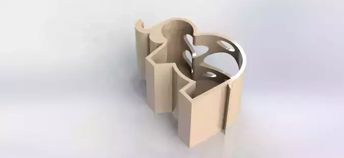 Elephant Pen Holder Water 