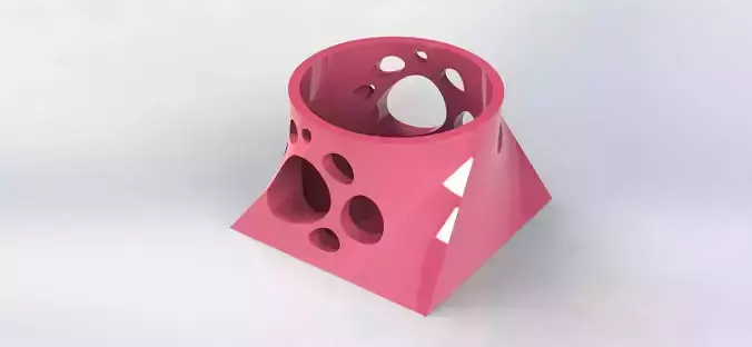 Juxtaposition Pen Holder Water  3D print model