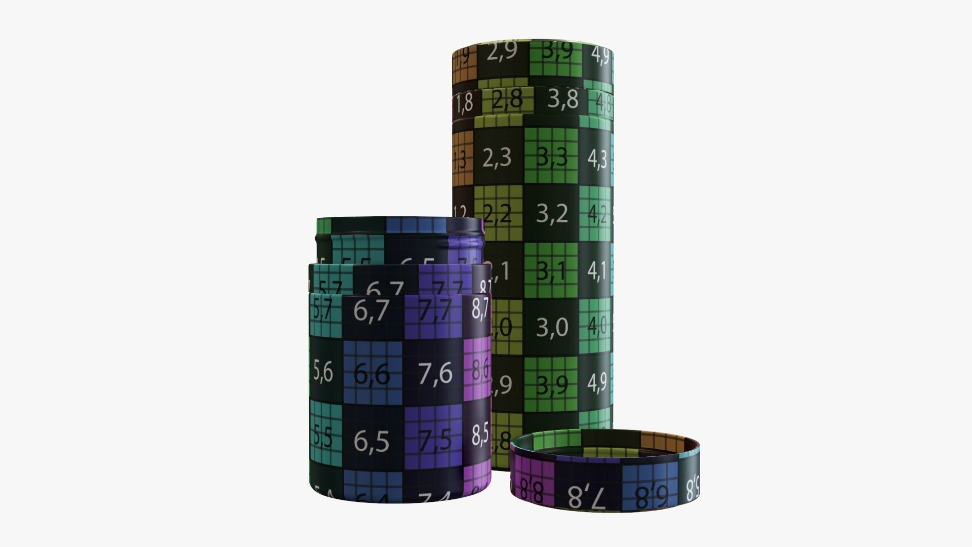 Thermos vacuum flask bottle 02 3D model_12