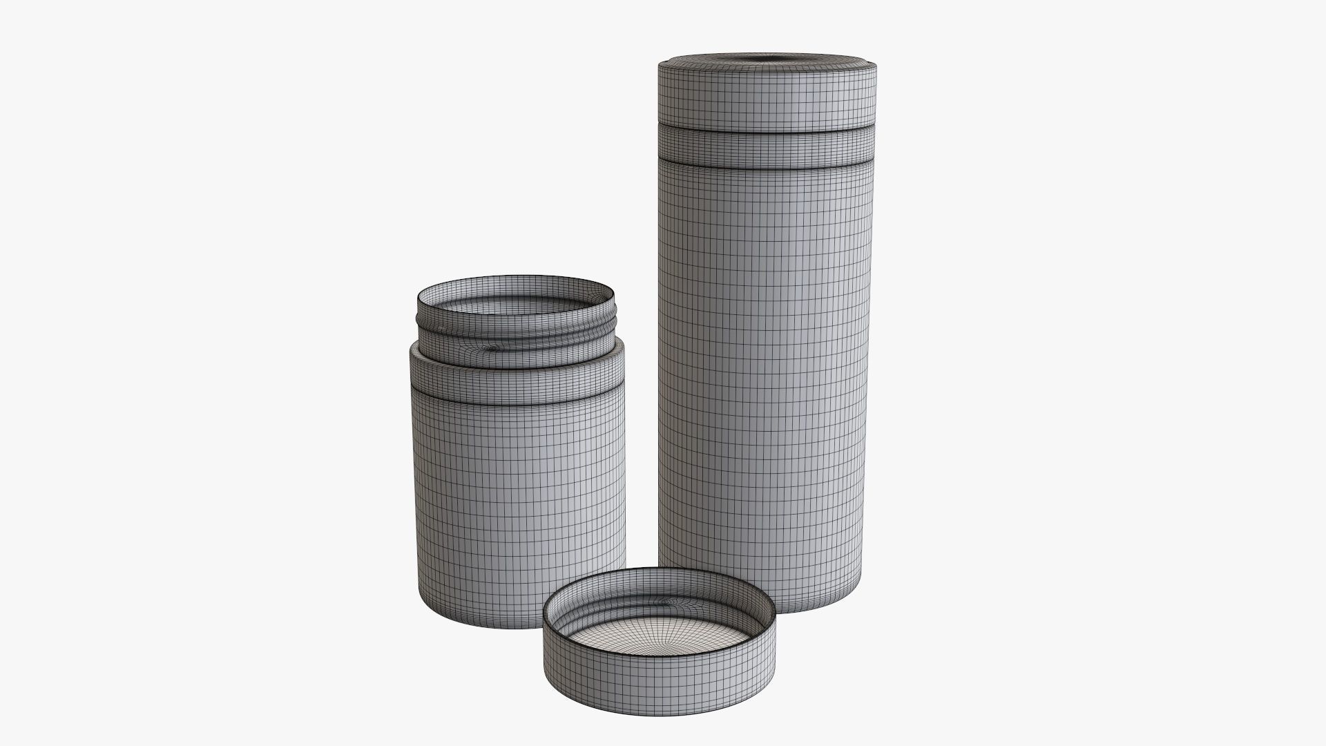 Thermos vacuum flask bottle 02 3D model_5