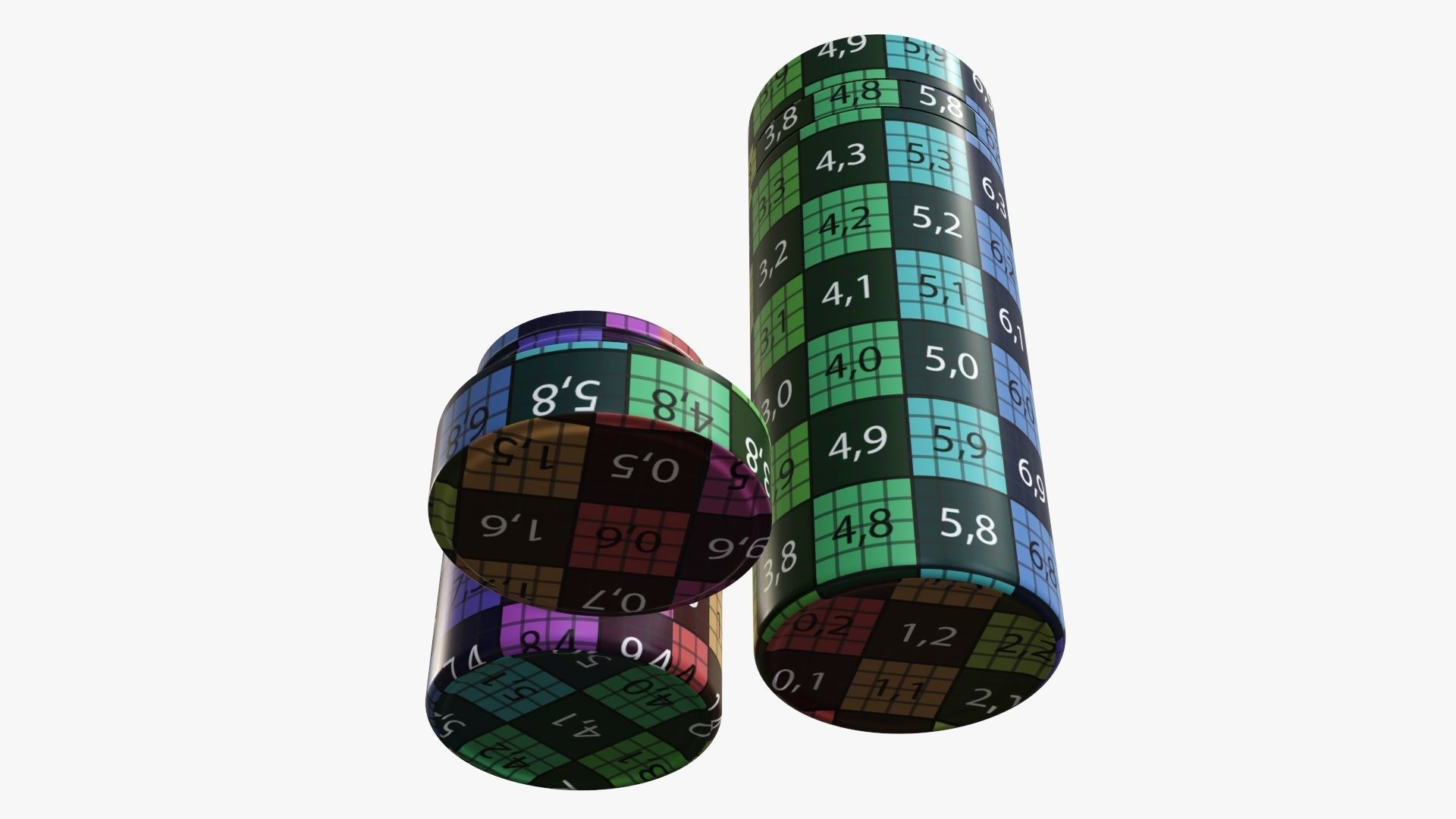 Thermos vacuum flask bottle 02 3D model_14