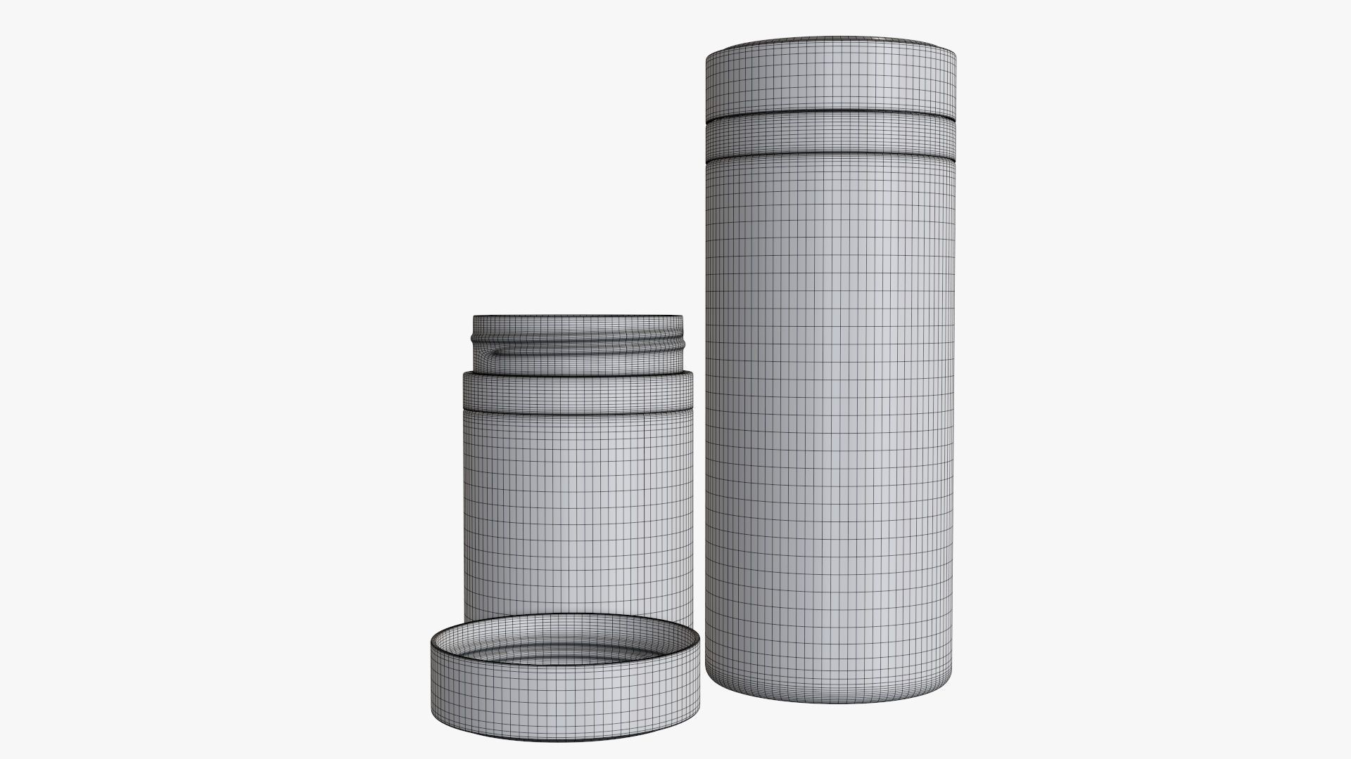 Thermos vacuum flask bottle 02 3D model_6