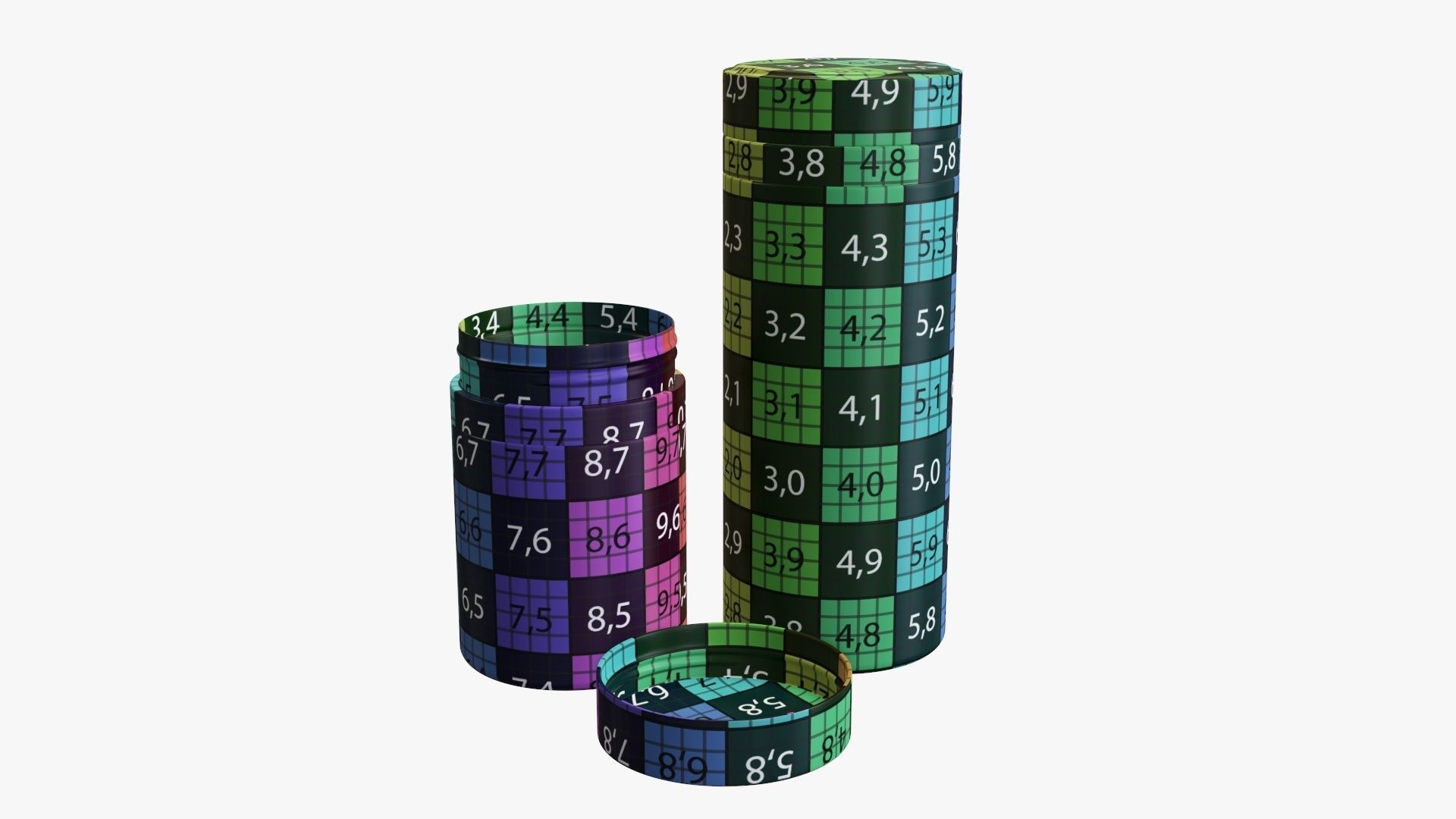 Thermos vacuum flask bottle 02 3D model_10