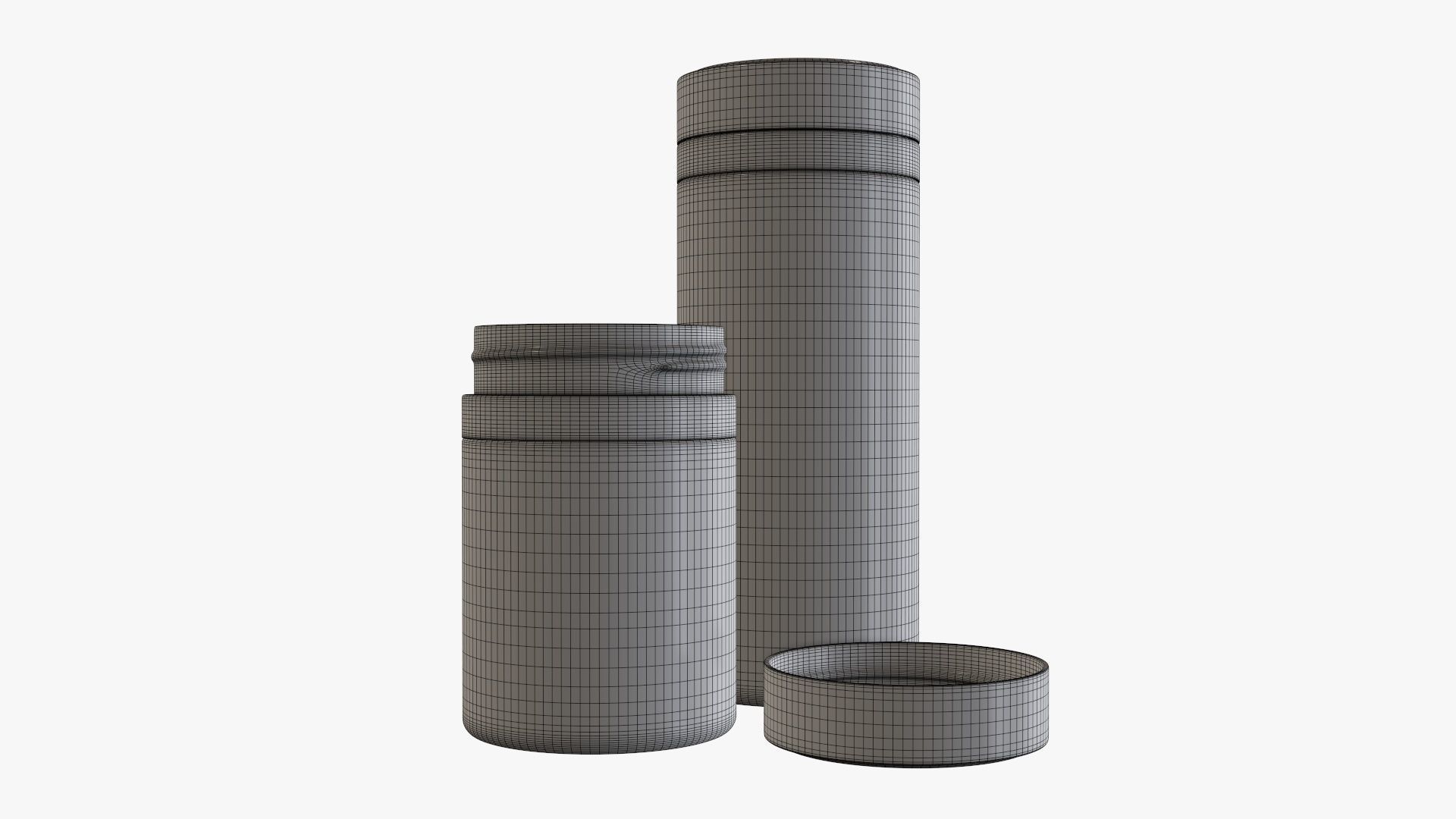 Thermos vacuum flask bottle 02 3D model_7