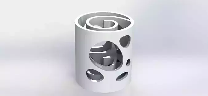 Labyrinth Pen Holder Water  3D print model