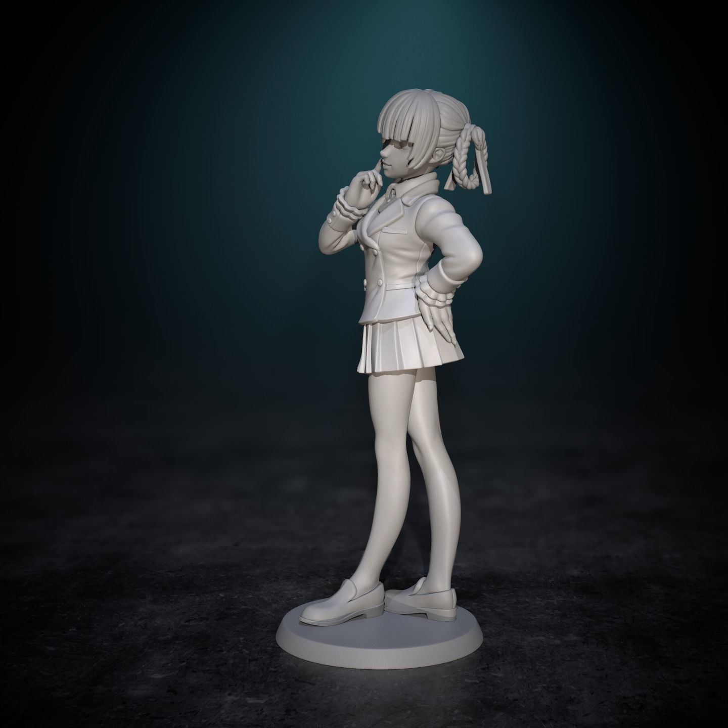 Kirari Momobami 3D print model_12
