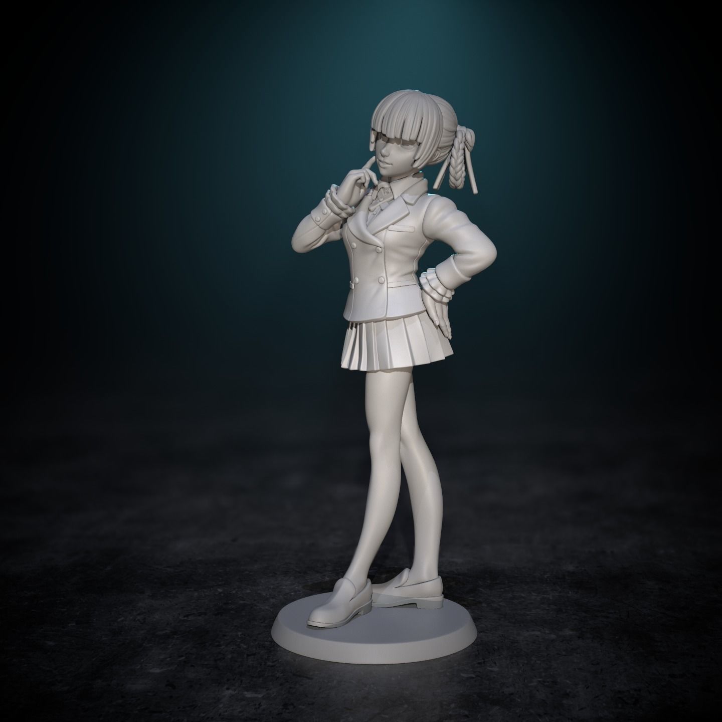 Kirari Momobami 3D print model_13