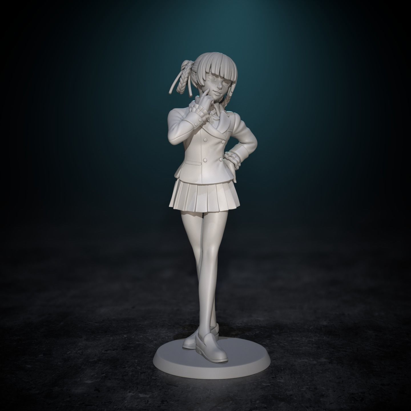 Kirari Momobami 3D print model_9