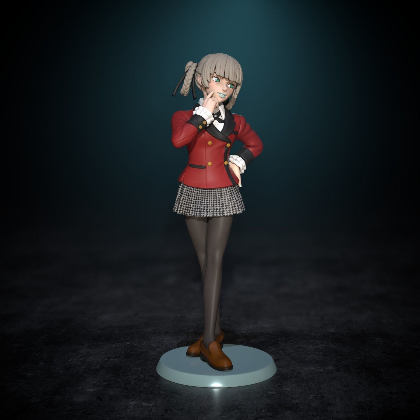 Kirari Momobami 3D print model_3