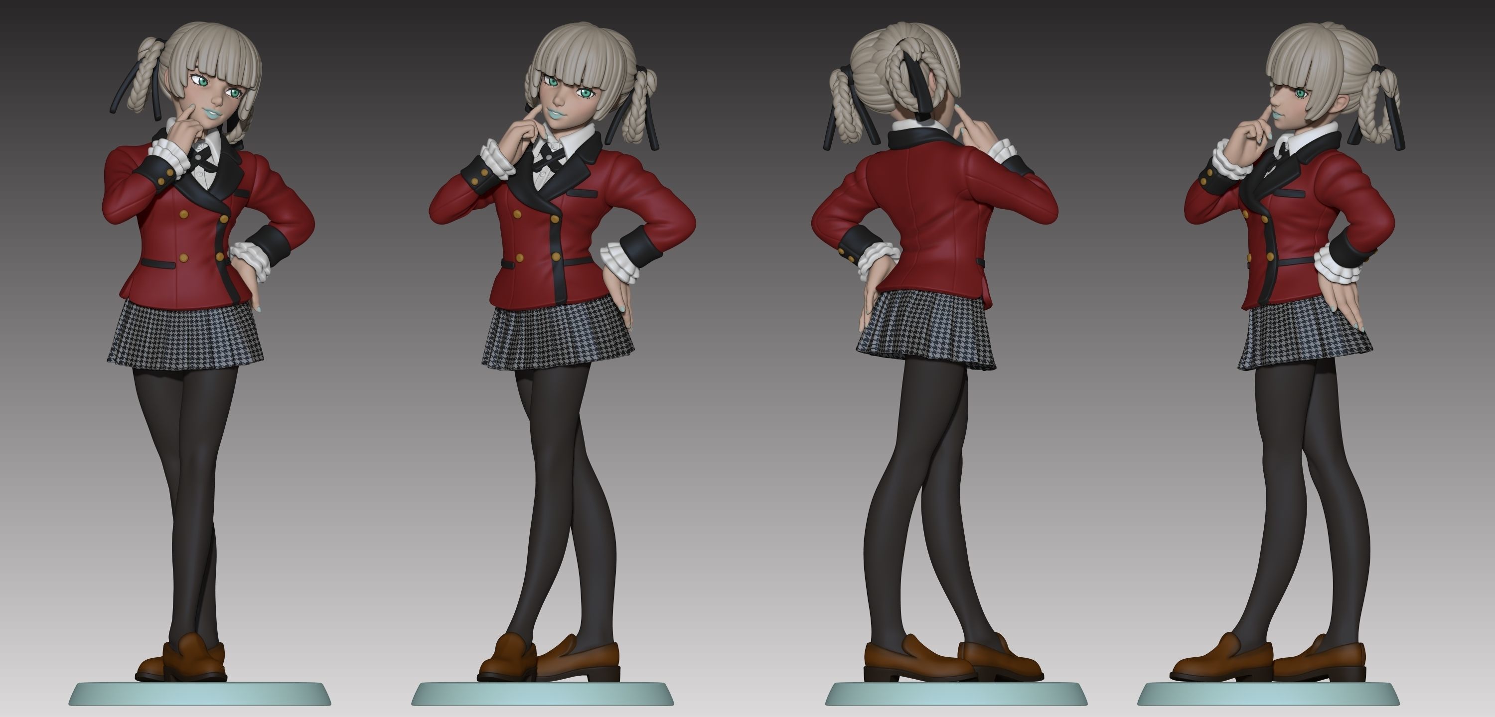 Kirari Momobami 3D print model_14