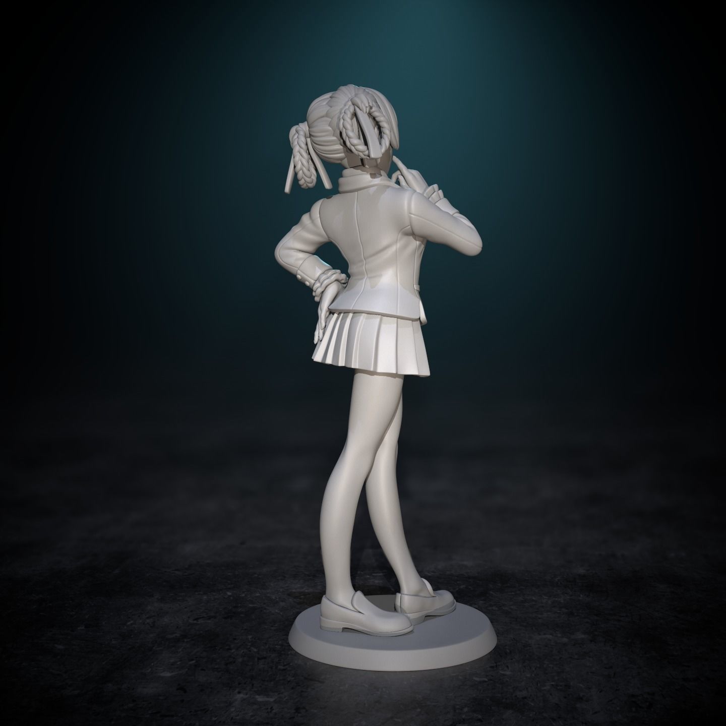 Kirari Momobami 3D print model_10