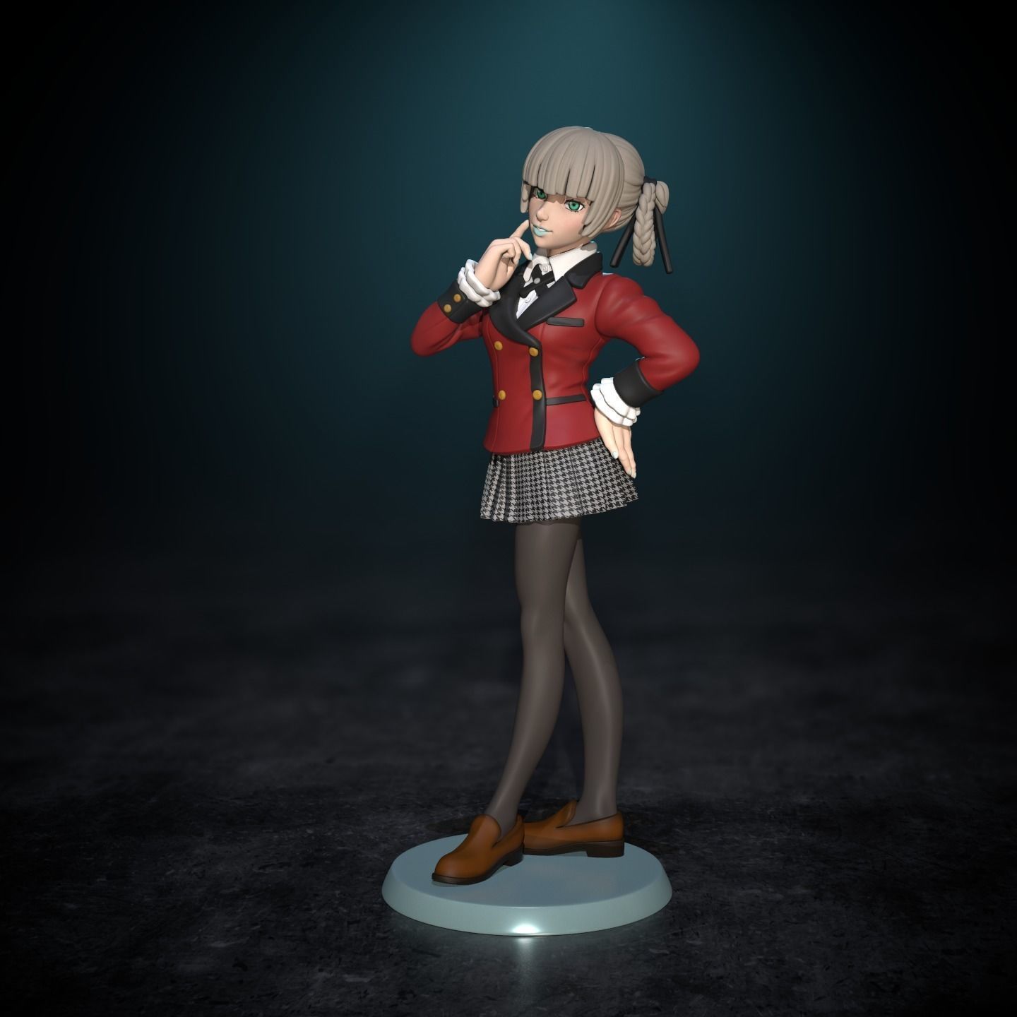 Kirari Momobami 3D print model_7