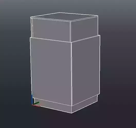 Banco di servizio con teca