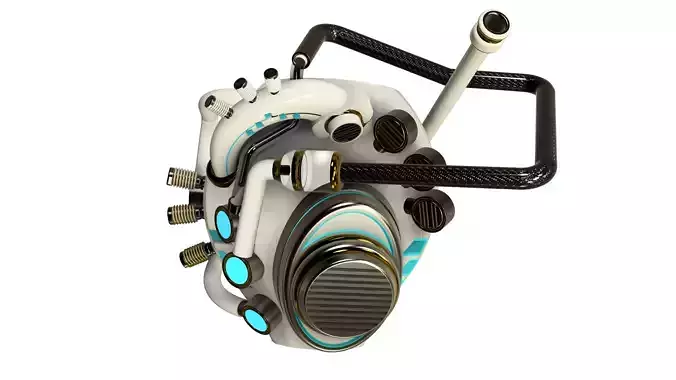 Sci-Fi Heart-Oily Feelings  3D print model