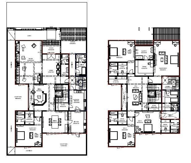 Luxury House Concept 3D model_2