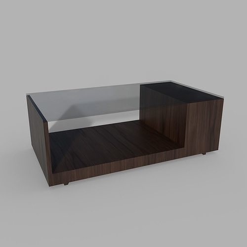 Coffee Table 05 - Living Room Low-poly 3D model