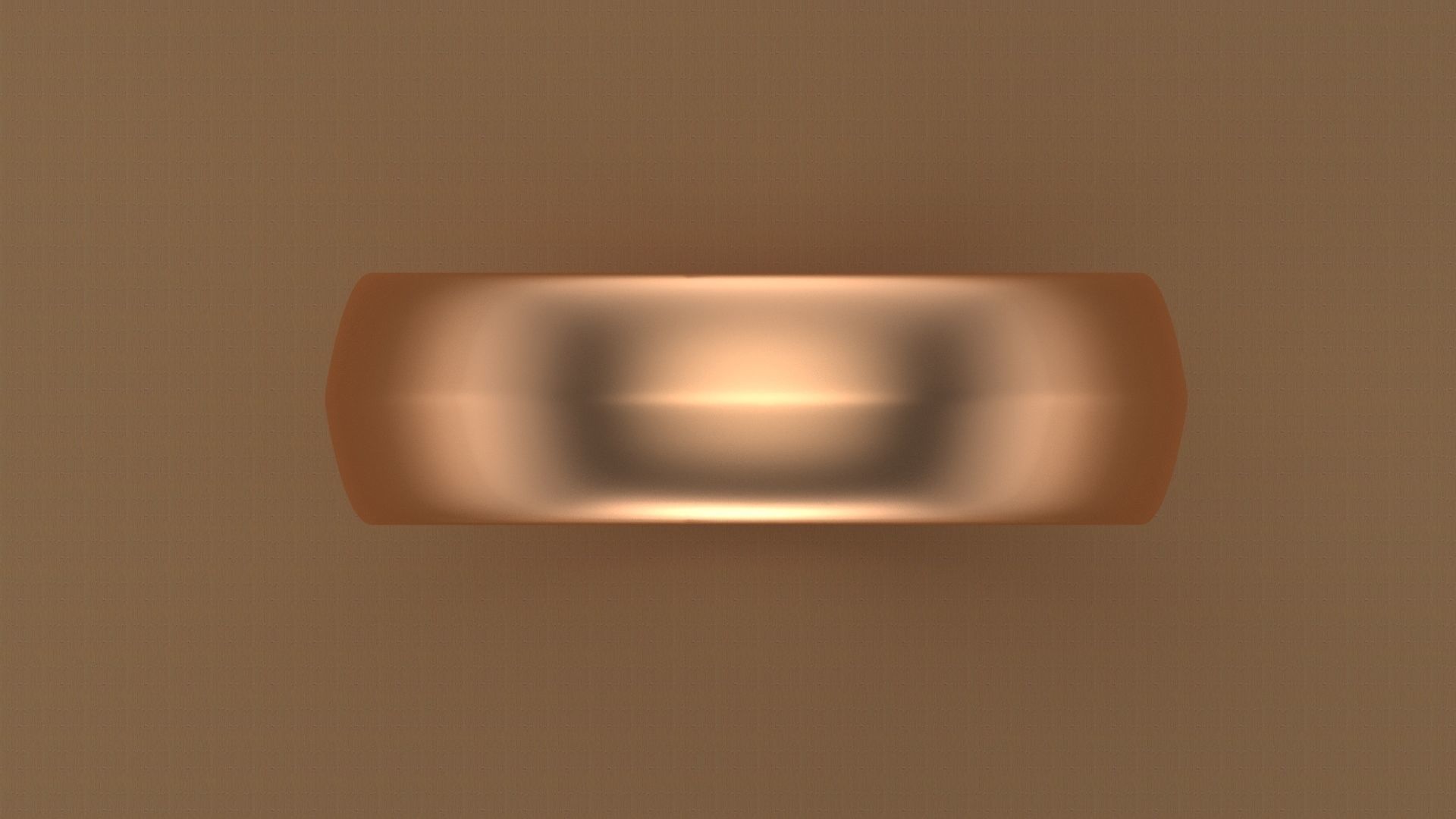 Pack 07 Simple wedding ring 3D print model_6