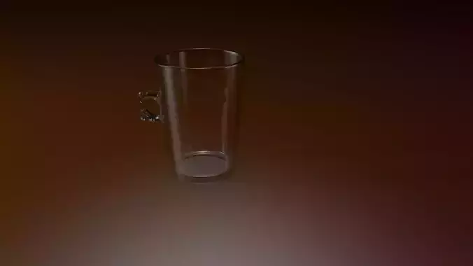 Tasse glass cup Free 3D model