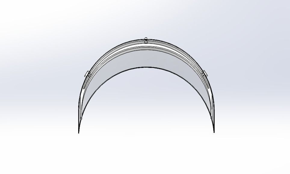 3D Printable face shield 3D print model_2