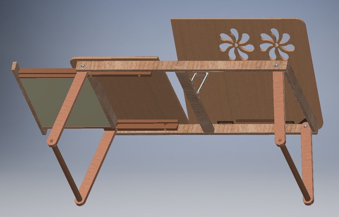  Stand for a laptop 3D model_2