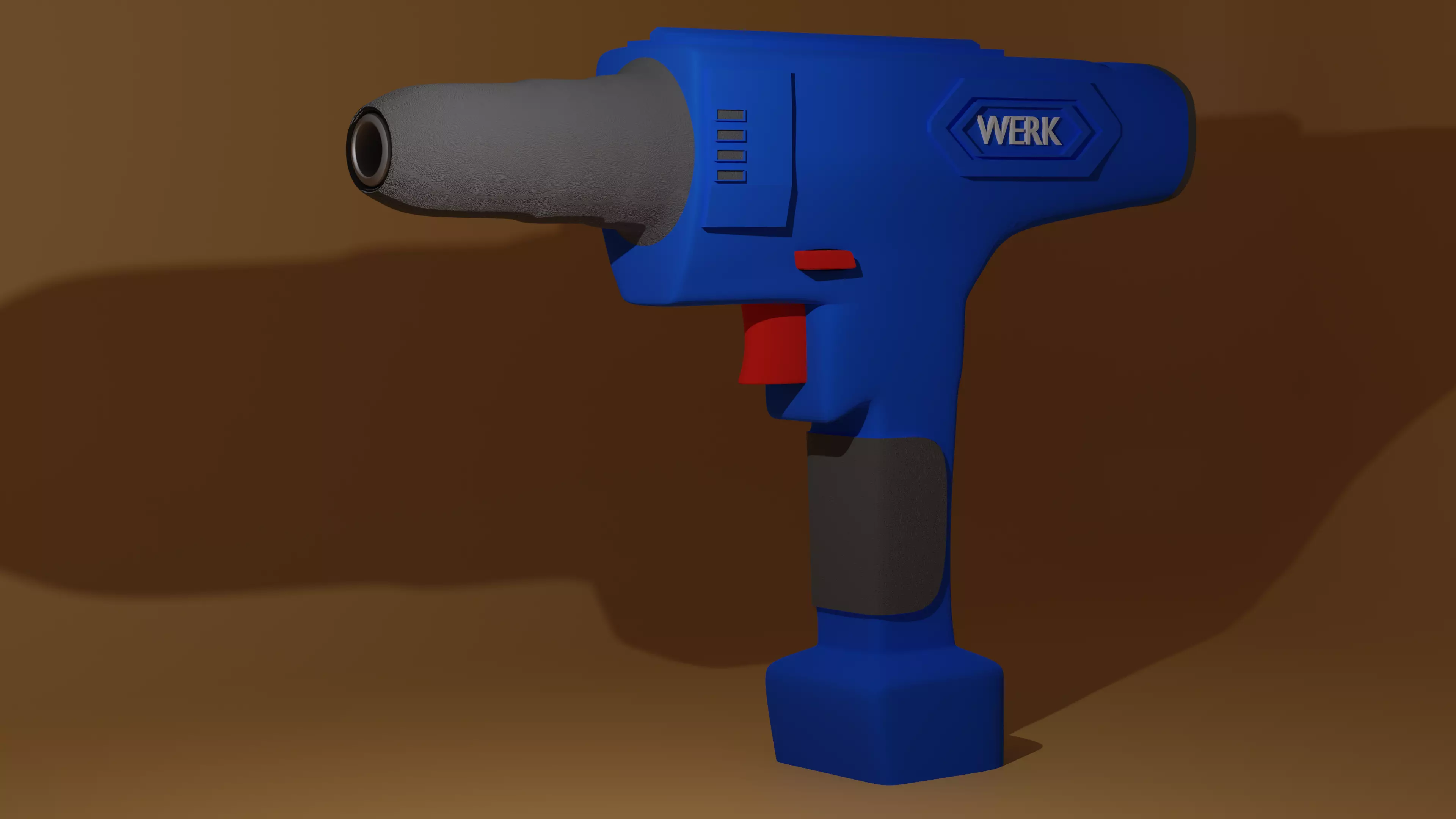 Screwdriver drill 3D model_0