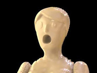 Inflatable doll 3D model
