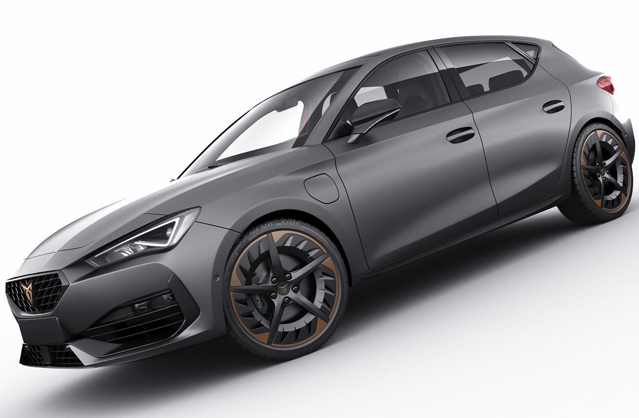 Cupra Leon 2021 3D model_9