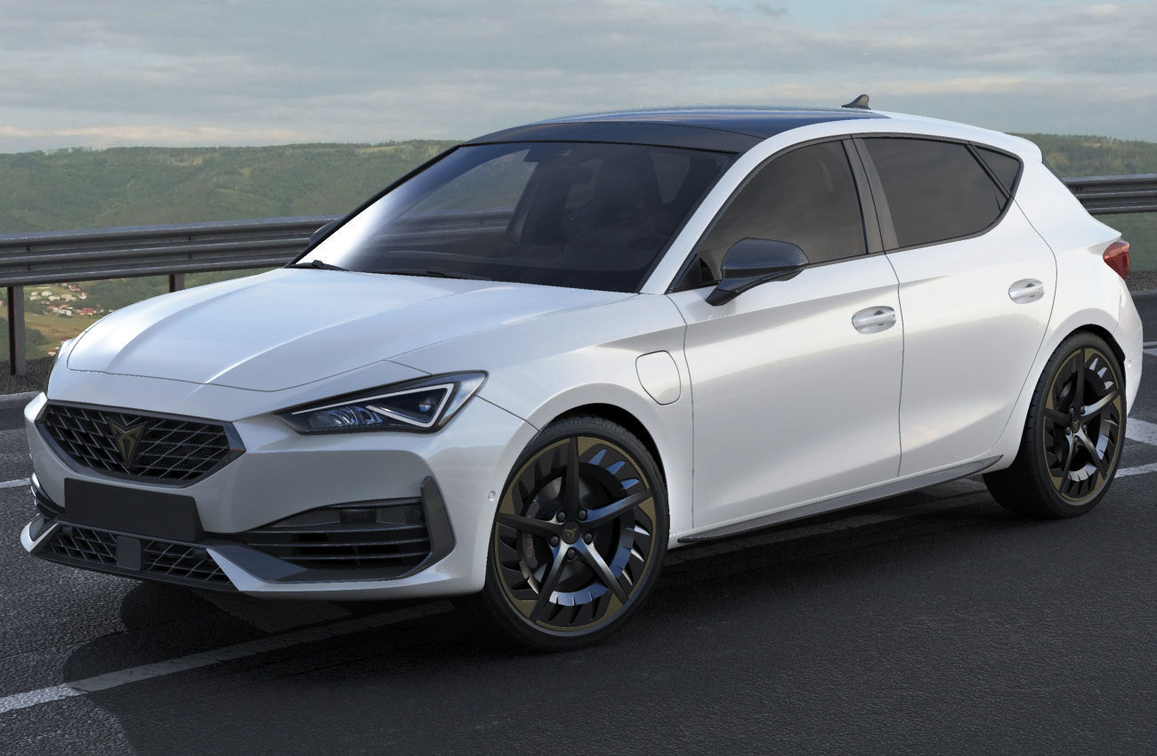 Cupra Leon 2021 3D model_16