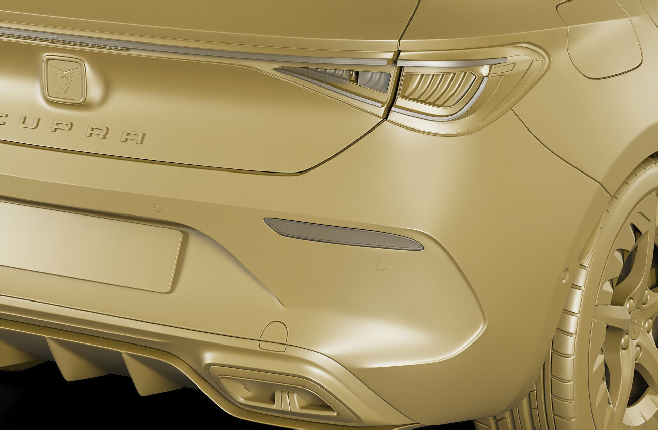 Cupra Leon 2021 3D model_21