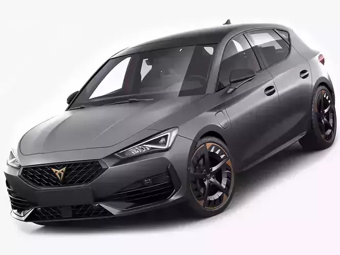 Cupra Leon 2021 3D model