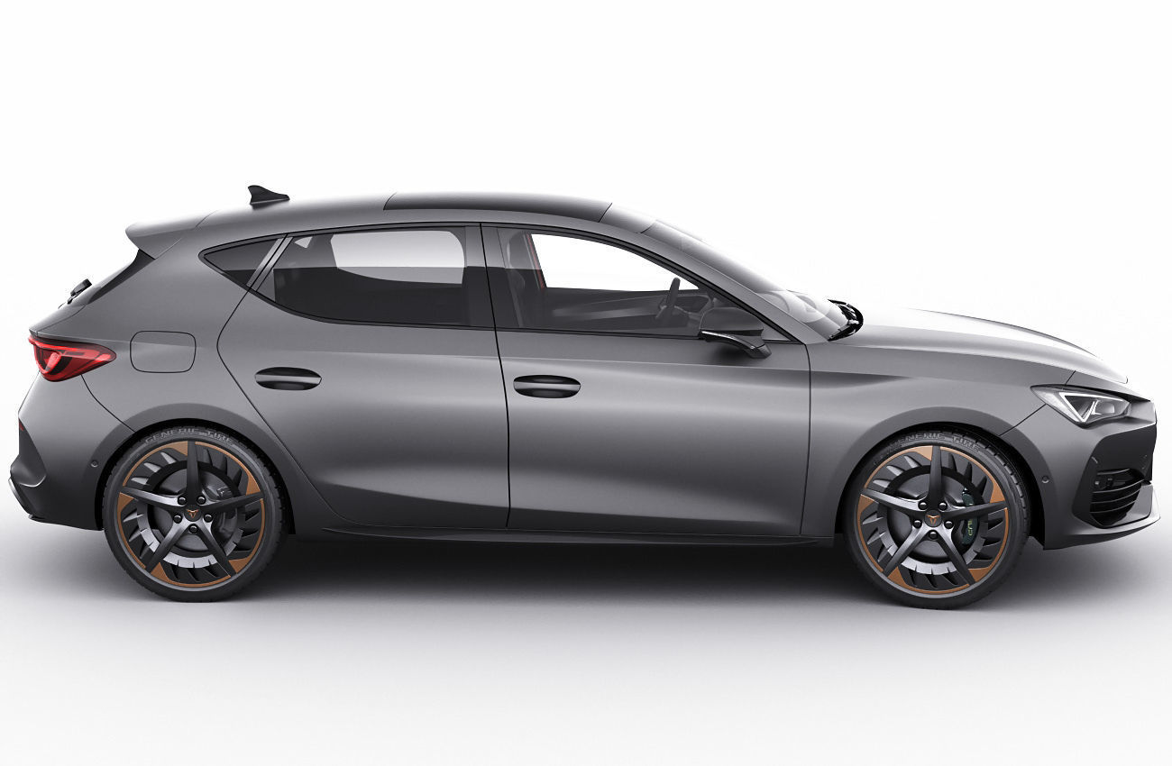 Cupra Leon 2021 3D model_2
