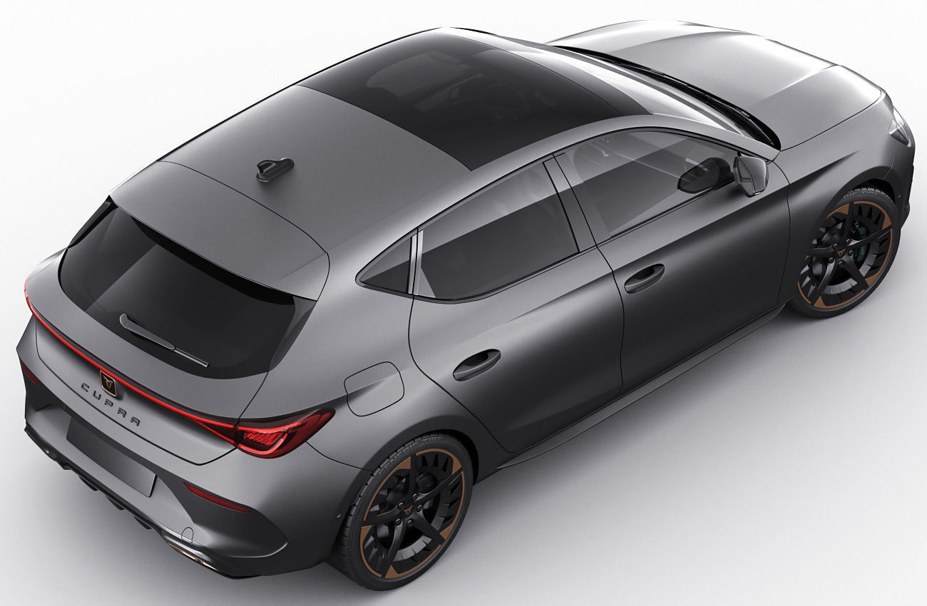 Cupra Leon 2021 3D model_8