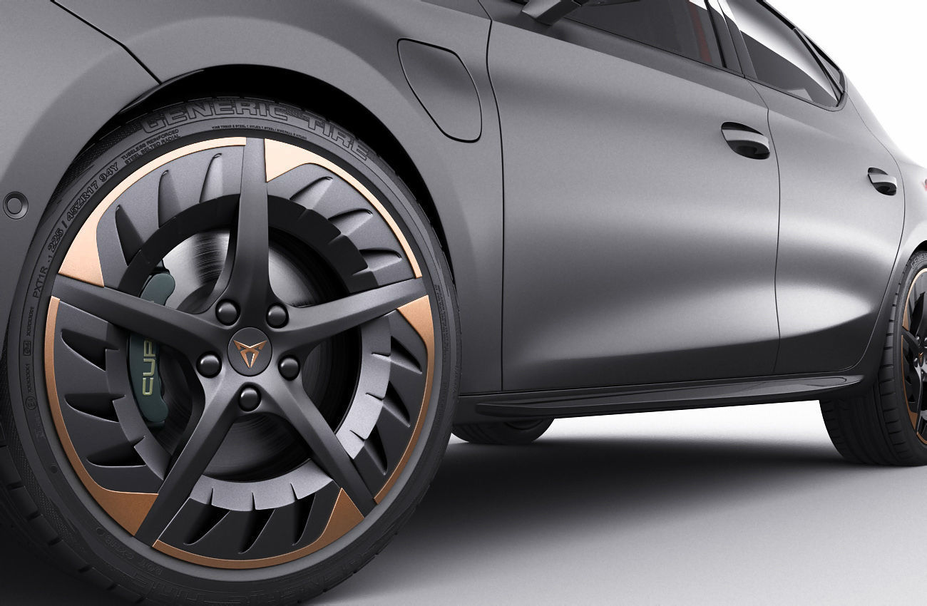 Cupra Leon 2021 3D model_11