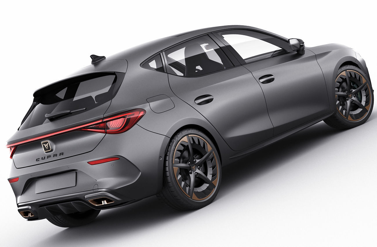 Cupra Leon 2021 3D model_10