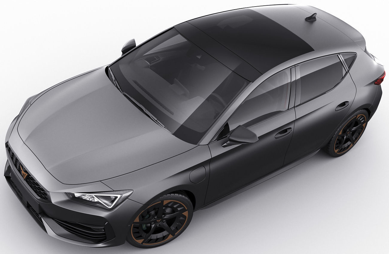Cupra Leon 2021 3D model_7