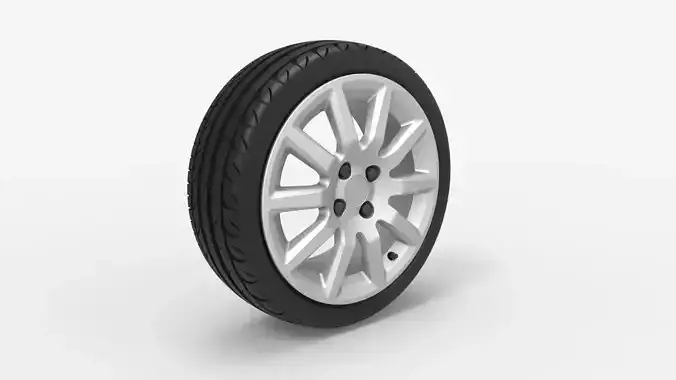 Wheel 4x100 R16 Opel Rim with Kormoran UHP Tire