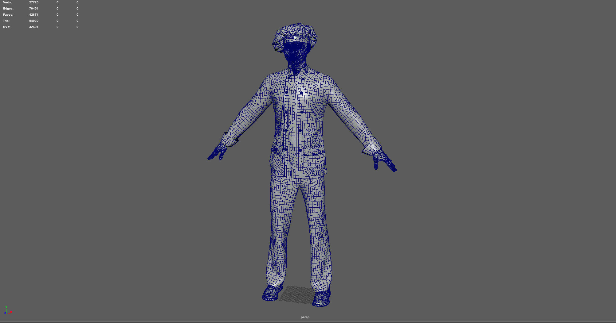 CHEF KITCHENER 3D model_9