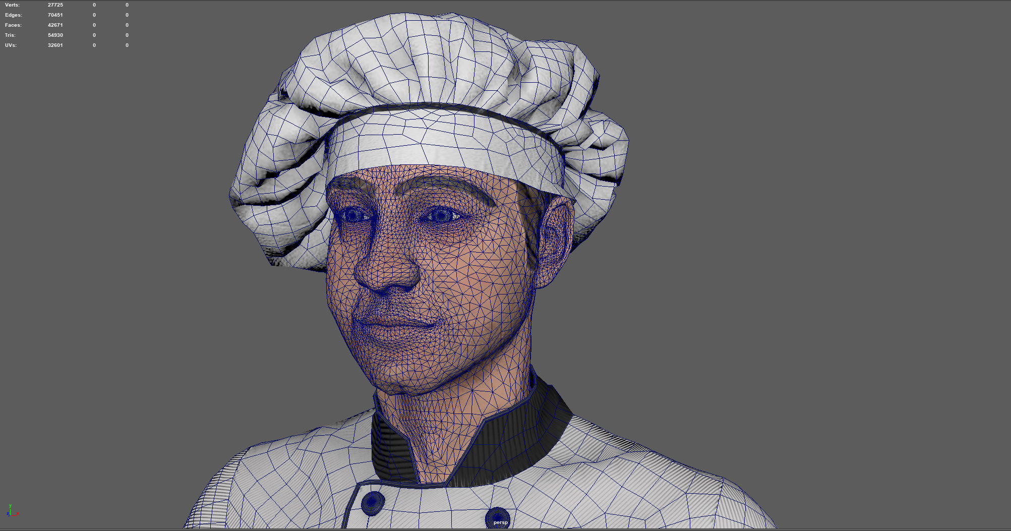 CHEF KITCHENER 3D model_14