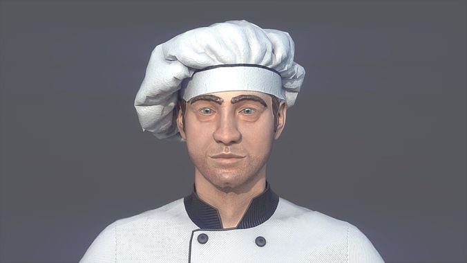 CHEF KITCHENER 3D model 2