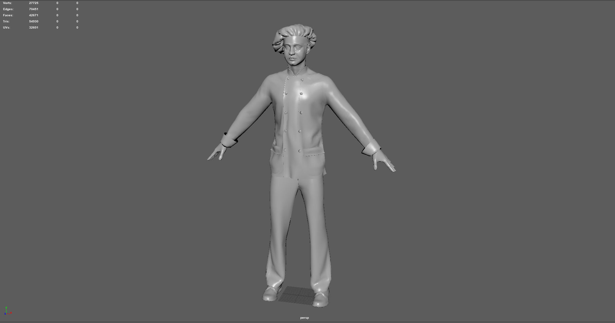 CHEF KITCHENER 3D model_8