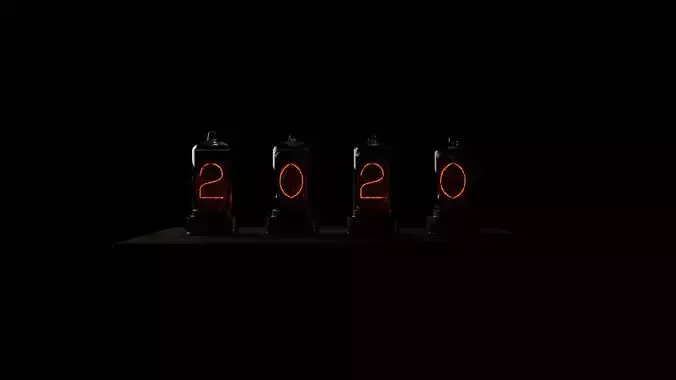 Gas Discharge Indicator Free 3D model