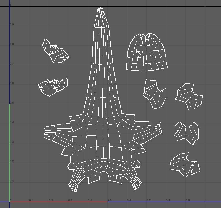 Dinosaur Cartoon Low-poly 3D model_14