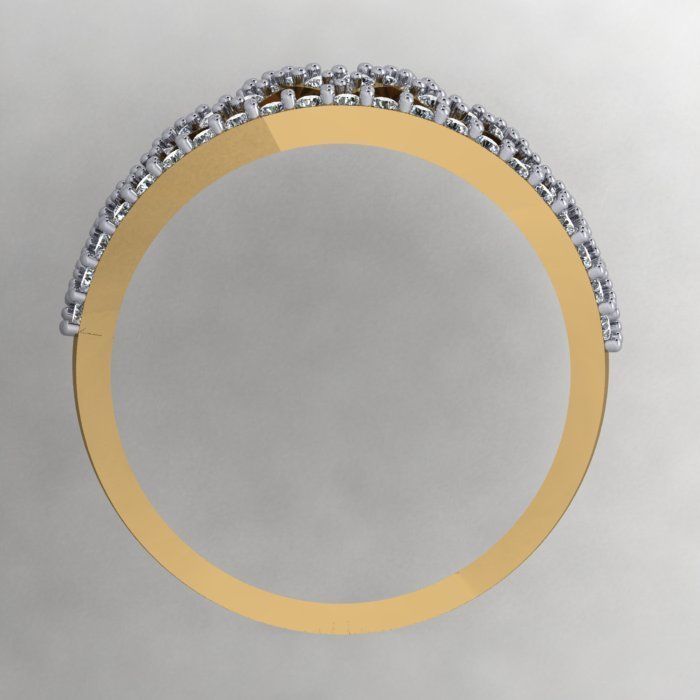 a Profishnal and Modern heart Ring 3D print model_3