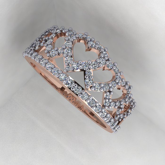 a Profishnal and Modern heart Ring 3D print model_5