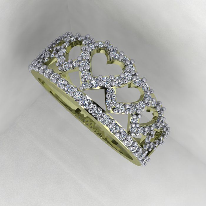 a Profishnal and Modern heart Ring 3D print model_7