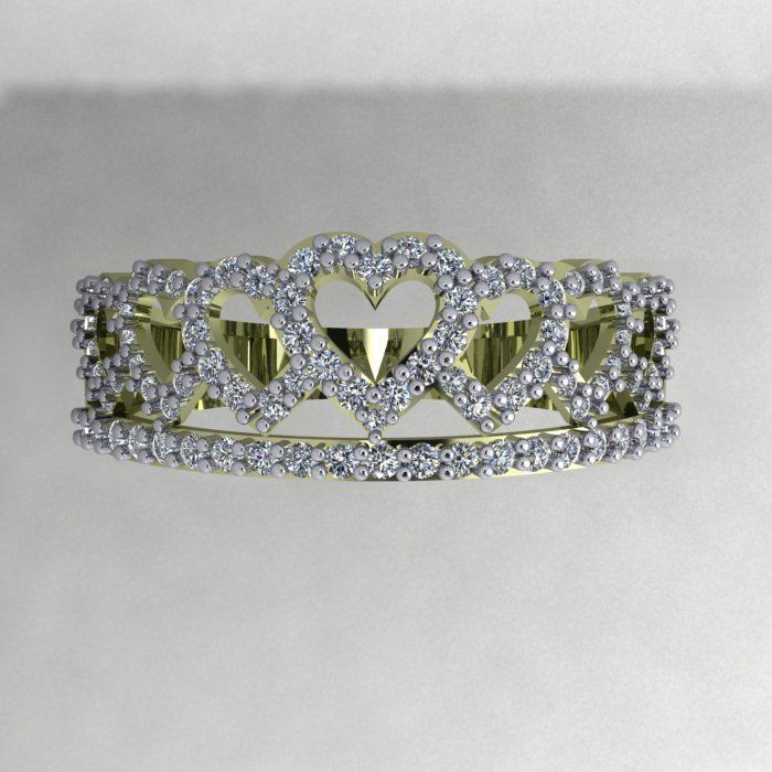 a Profishnal and Modern heart Ring 3D print model_10