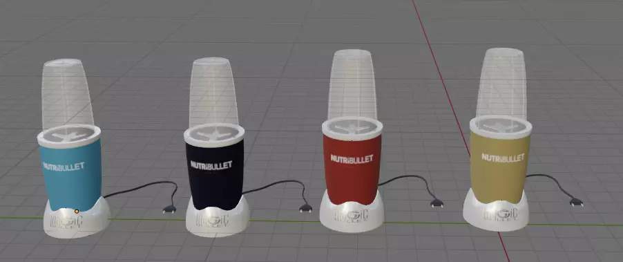 Nutribullet Smoothie mixer by Delimano 3D model_0