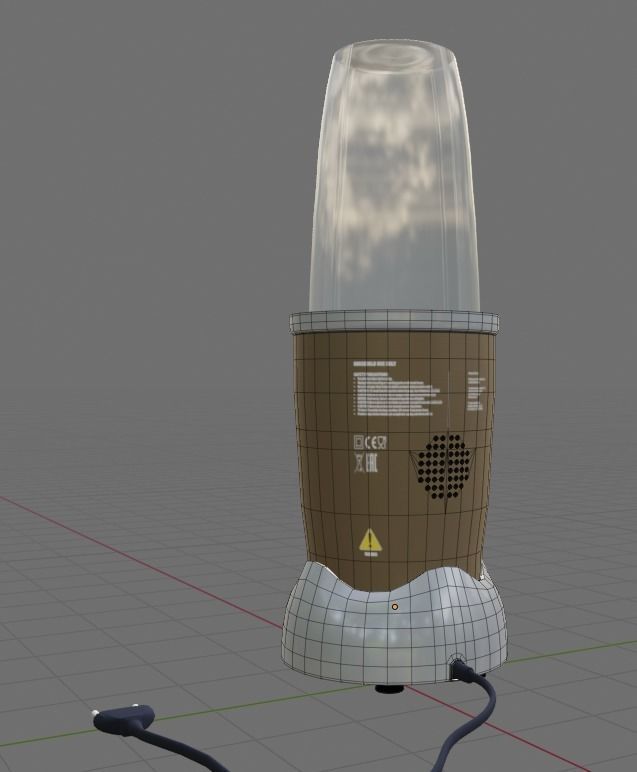 Nutribullet Smoothie mixer by Delimano 3D model_6