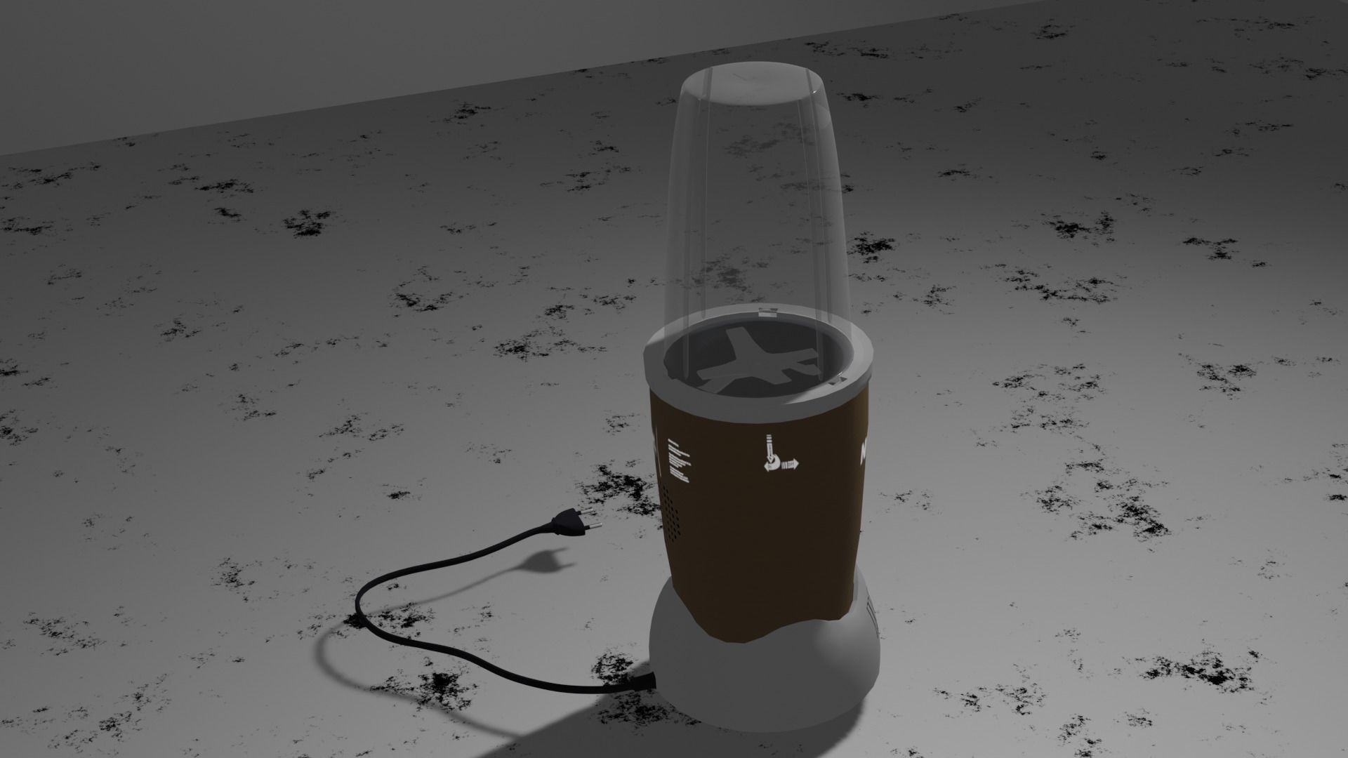 Nutribullet Smoothie mixer by Delimano 3D model_9