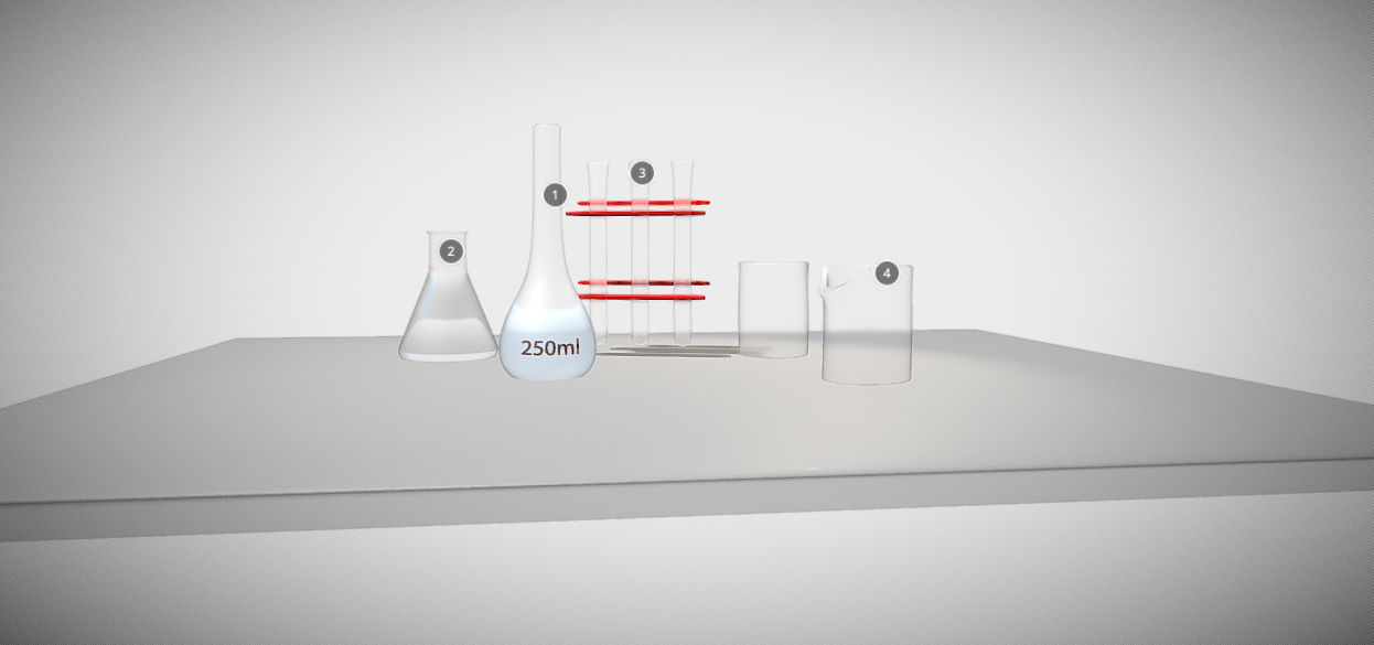 Chemistry Lab Low-poly 3D model_9